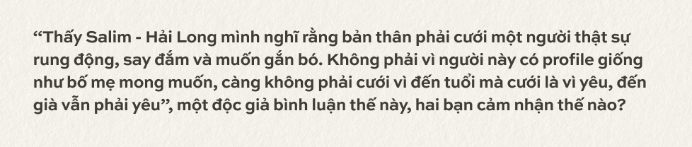 Salim và Hải Long: Vợ cầu toàn, chồng… cầu hôn- Ảnh 19. Salim và Hải Long: Vợ cầu toàn, chồng… cầu hôn- Ảnh 19.