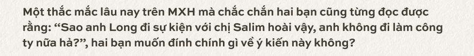 Salim và Hải Long: Vợ cầu toàn, chồng… cầu hôn- Ảnh 29. Salim và Hải Long: Vợ cầu toàn, chồng… cầu hôn- Ảnh 29.
