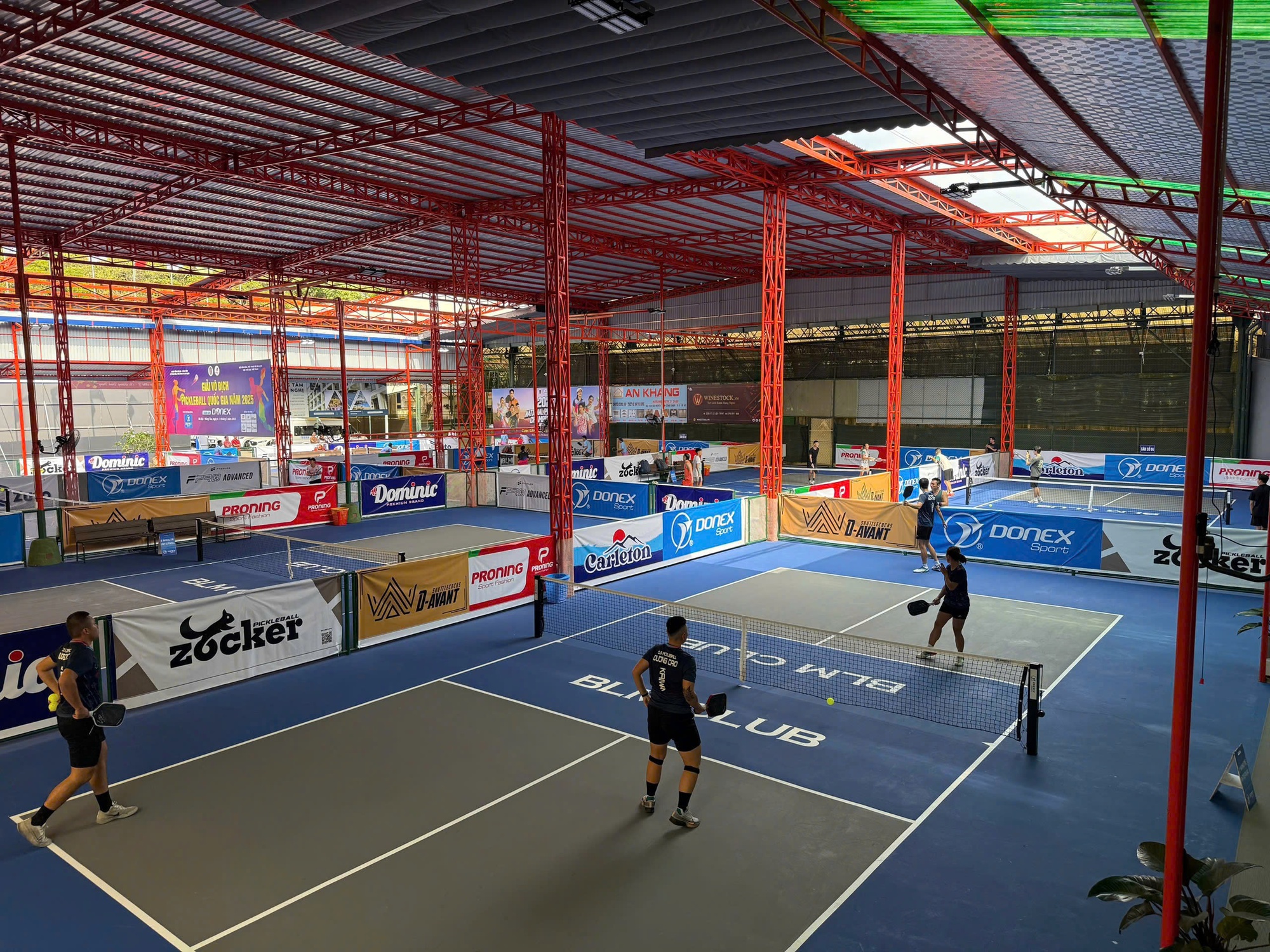 Hàng loạt tay vợt đình đám tranh tài tại giải Vô địch Pickleball Quốc gia 2025 – tranh cup Donex- Ảnh 1.