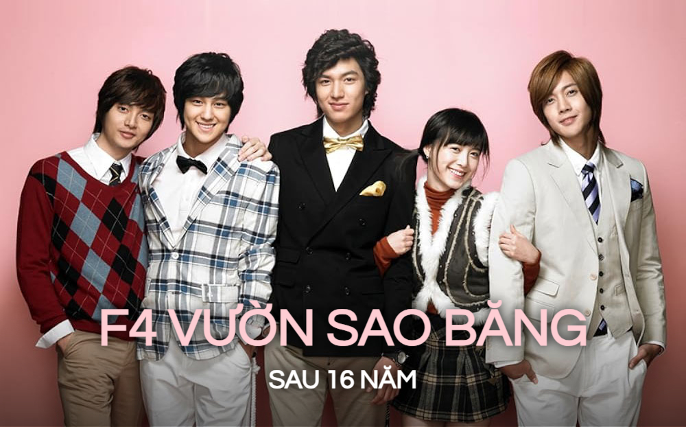 Đời thực bẽ bàng của F4 Vườn Sao Băng sau 16 năm: Lee Min Ho hết thời, Kim Hyun Joong về quê làm nông dân nhưng gặp biến- Ảnh 1.