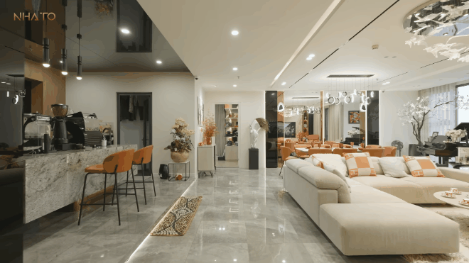 Căn hộ 300m2 của cô giáo trường Ams ở Hà Nội: Tâm huyết từng góc, cực chú trọng phong thủy- Ảnh 2.