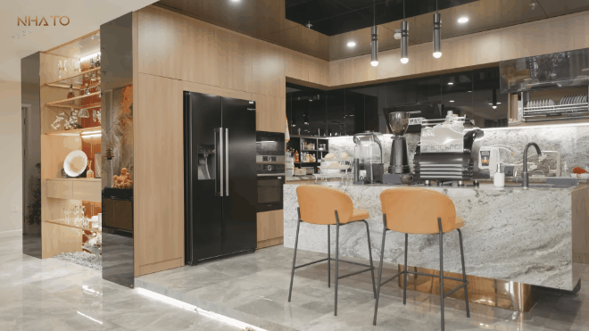 Căn hộ 300m2 của cô giáo trường Ams ở Hà Nội: Tâm huyết từng góc, cực chú trọng phong thủy- Ảnh 9.