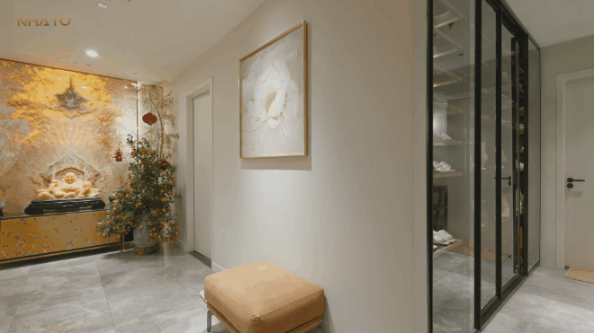 Căn hộ 300m2 của cô giáo trường Ams ở Hà Nội: Tâm huyết từng góc, cực chú trọng phong thủy- Ảnh 19.