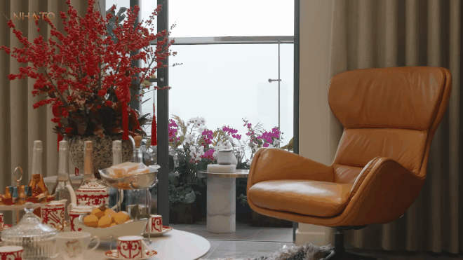 Căn hộ 300m2 của cô giáo trường Ams ở Hà Nội: Tâm huyết từng góc, cực chú trọng phong thủy- Ảnh 5.