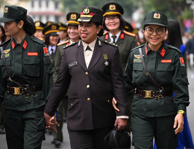 Các nữ sĩ quan xinh đẹp Đơn vị Cảnh sát Gìn giữ hòa bình số 1 Việt Nam- Ảnh 8.