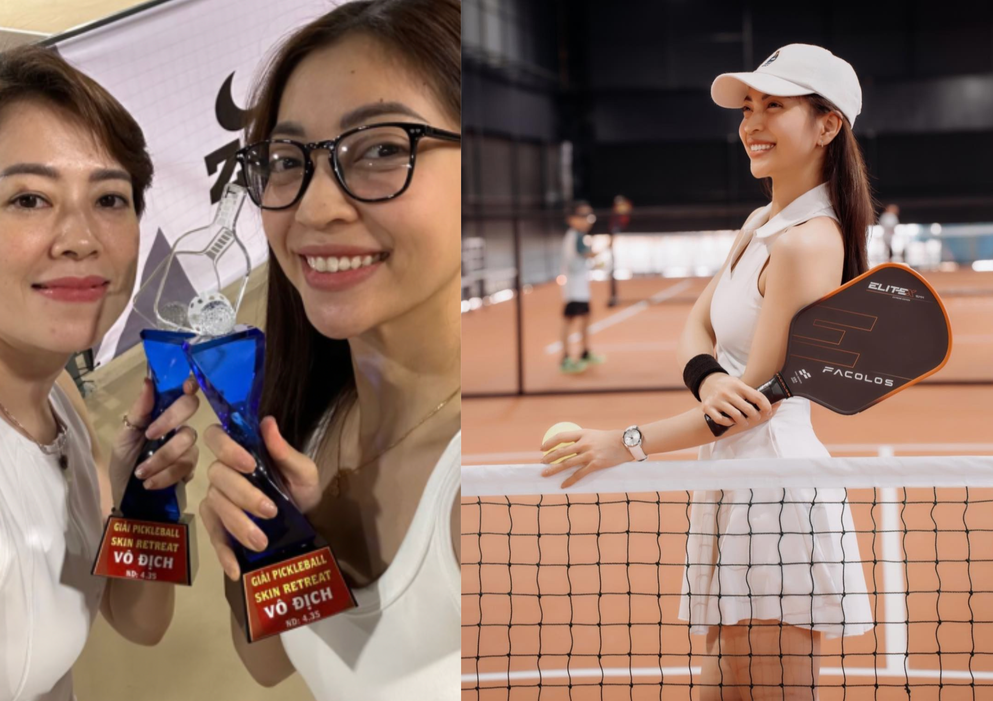 Không có filter kéo chân, trắng da, hot girl Nhật Lê lộ nhan sắc thật trên sân pickleball, khác xa ảnh tự đăng- Ảnh 3.