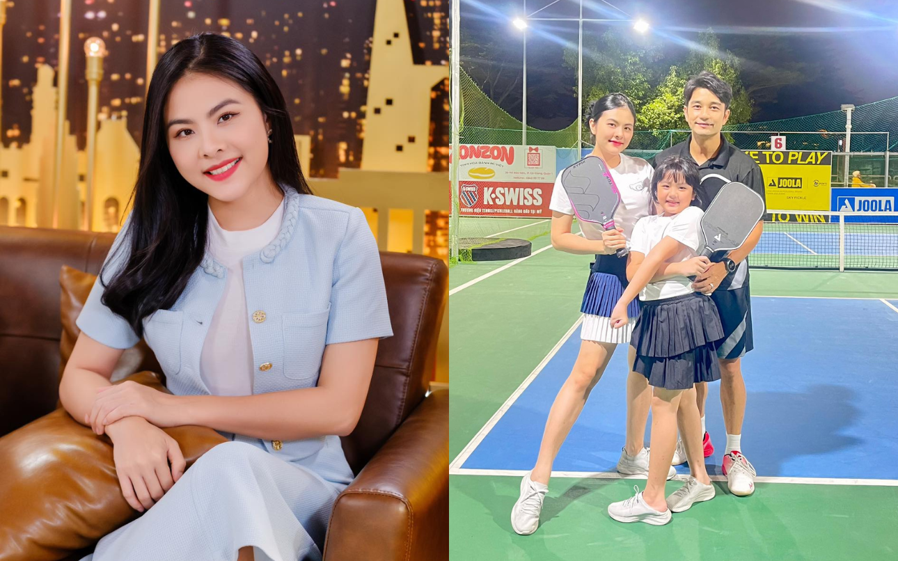 Diễn viên Vân Trang đu trend pickleball, chỉ đăng một khoảnh khắc ra sân đã gây sốt mạng xã hội