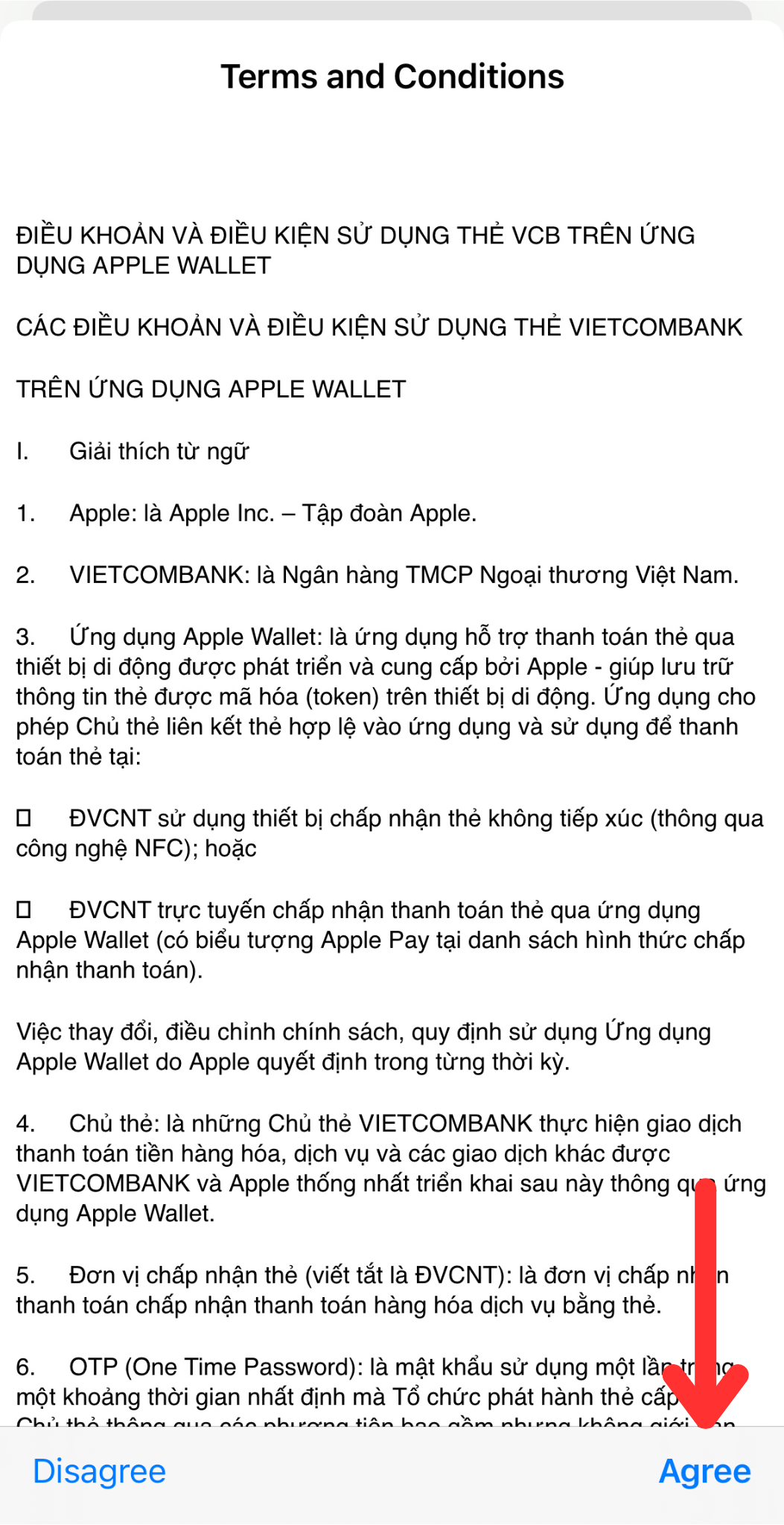 Hướng dẫn k&iacute;ch hoạt Apple Pay với thẻ nội địa Vietcombank, thao t&aacute;c đơn giản!- Ảnh 4.