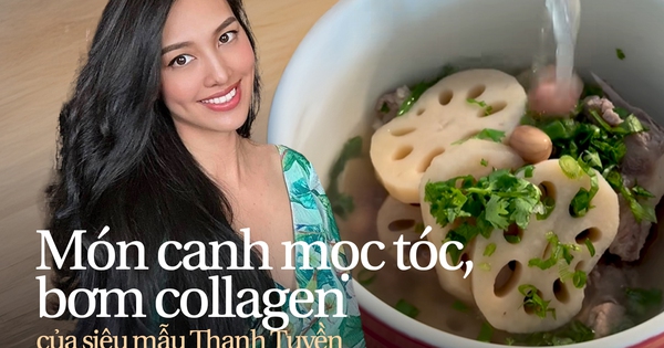 M&oacute;n canh si&ecirc;u mẫu Thanh Tuyền ăn để 