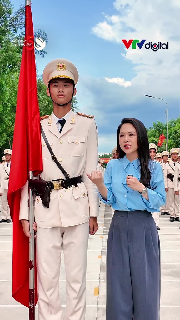 Chiến sĩ đội diễu binh cao 1m93 tiết lộ về gu bạn gái trên TikTok VTV24 thu hút 1,1 triệu người- Ảnh 1.