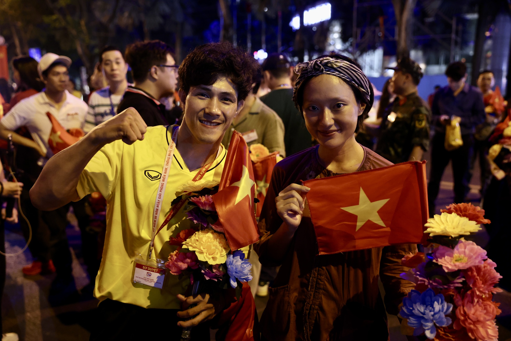 Sơ duyệt diễu hành 30/4: H'Hen Niê - Tiểu Vy và dàn sao tham gia, em trai Sơn Tùng gây sốt vì khoảnh khắc có Sơ duyệt diễu hành 30/4: H'Hen Niê - Tiểu Vy và dàn sao tham gia, em trai Sơn Tùng gây sốt vì khoảnh khắc có