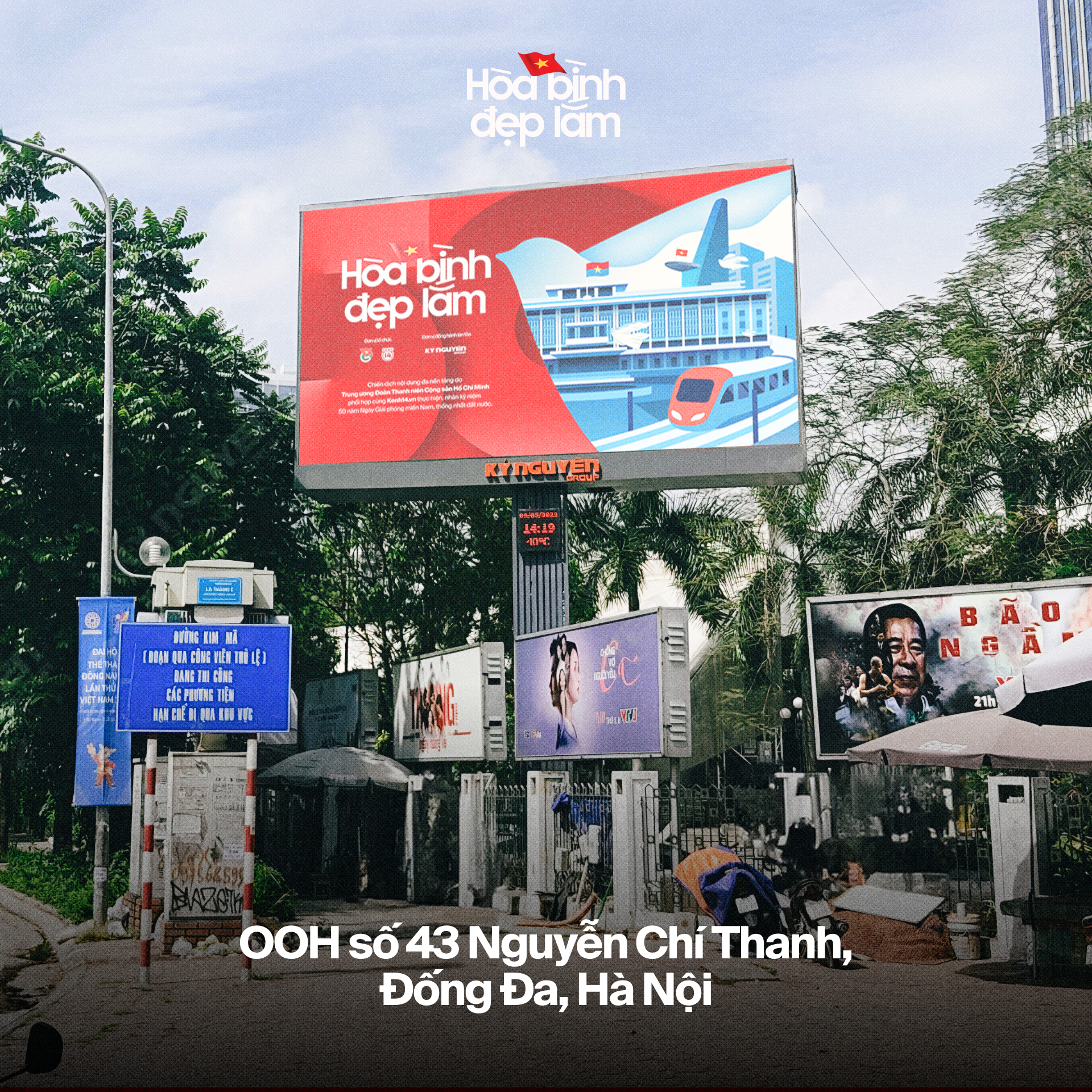 11K video, 600M lượt xem, m&agrave;n h&igrave;nh LED rực phố: Sức n&oacute;ng của "Ho&agrave; b&igrave;nh đẹp lắm" g&acirc;y cho&aacute;ng ngợp!- Ảnh 2.