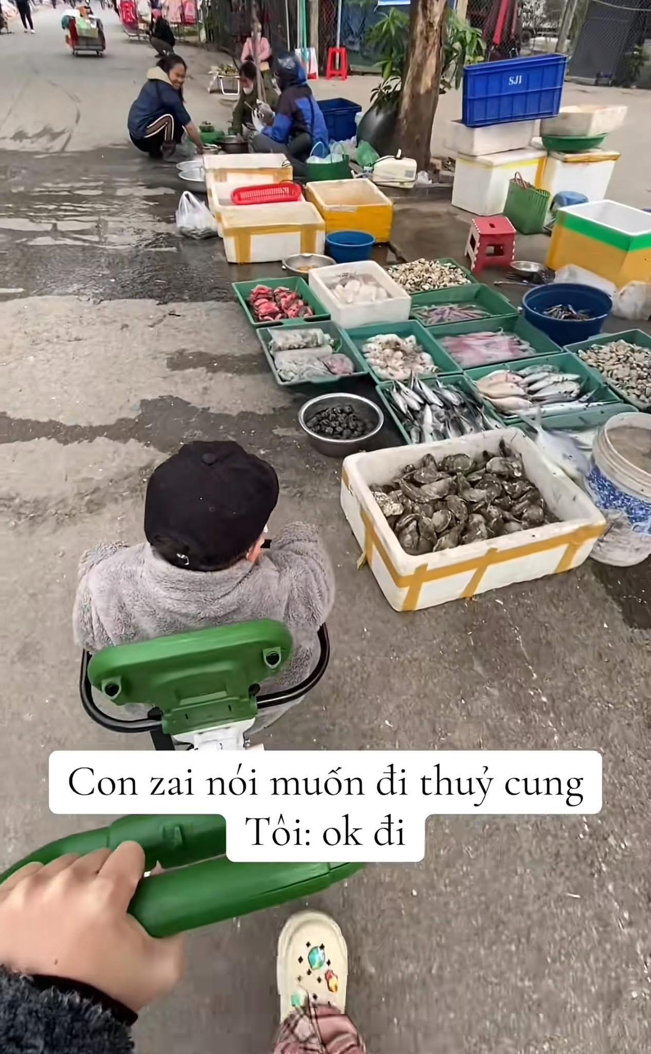 Con muốn đi thủy cung, mẹ đưa đến nơi không ai ngờ, người chê 