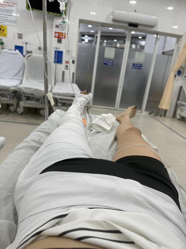 Tình trạng mới nhất của Kỳ Hân - vợ Mạc Hồng Quân sau khoảnh khắc chấn thương đau đớn trên sân pickleball- Ảnh 1.