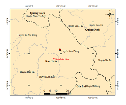 Liên tiếp 6 trận động đất ở Kon Tum- Ảnh 1.
