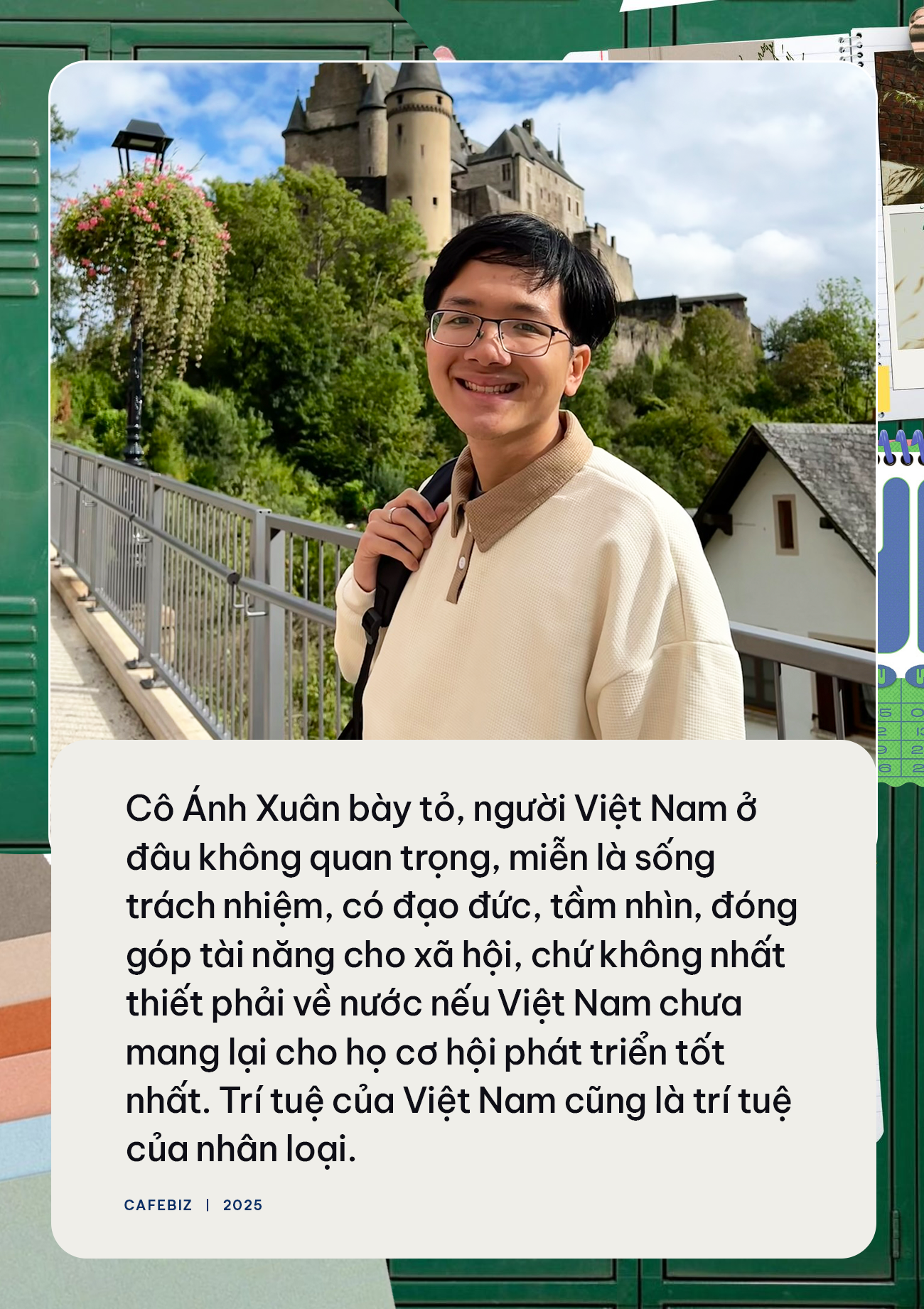 Từ vùng "đất dữ" giữa lòng Sài thành, nam sinh Việt được tuyển thẳng hệ Tiến sĩ trường top đầu thế giới: Dù học, hay làm việc ở Mỹ, Pháp hay bất cứ đâu vẫn luôn hướng về quê hương!- Ảnh 6.