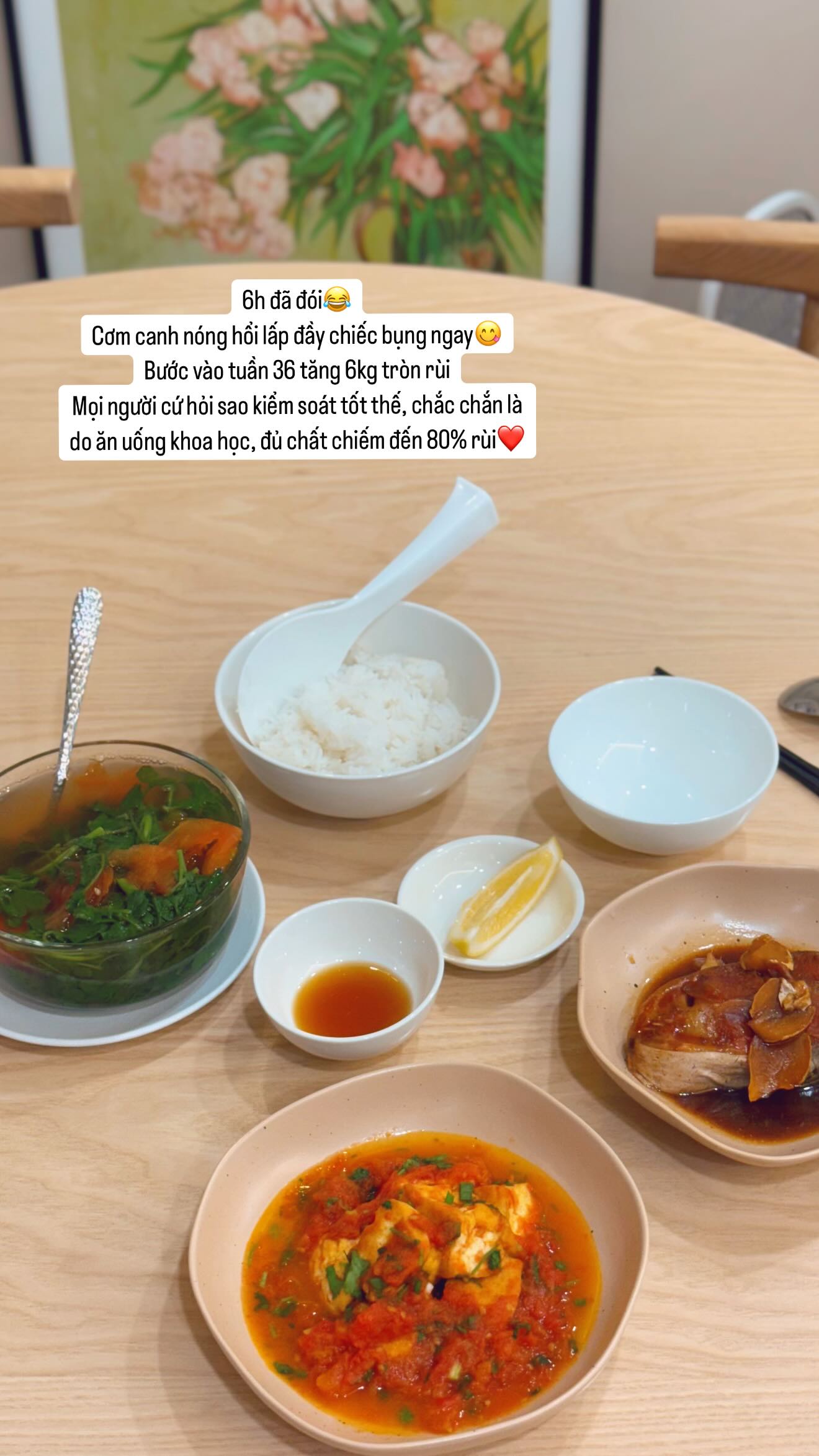 Soi thực đơn cơm bà bầu của Mai Ngọc: Toàn món đơn giản, dễ làm, không cần sơn hào hải vị mà vẫn ngon!- Ảnh 2.