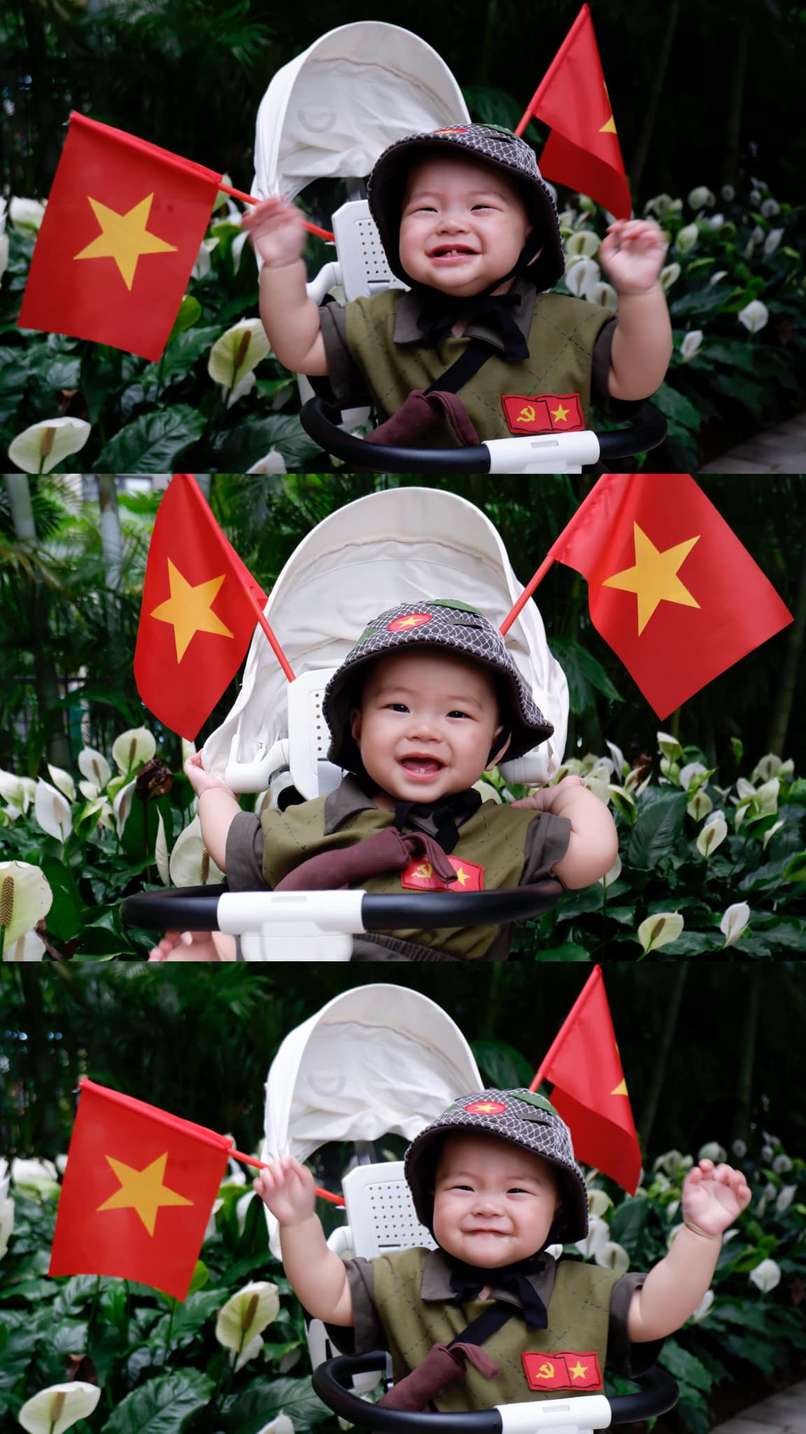 Hội cầu thủ nổi tiếng rầm rộ khoe ảnh cùng con yêu nước: Tự hào màu cờ sắc áo từ sân cỏ đến ngoài đời- Ảnh 10.