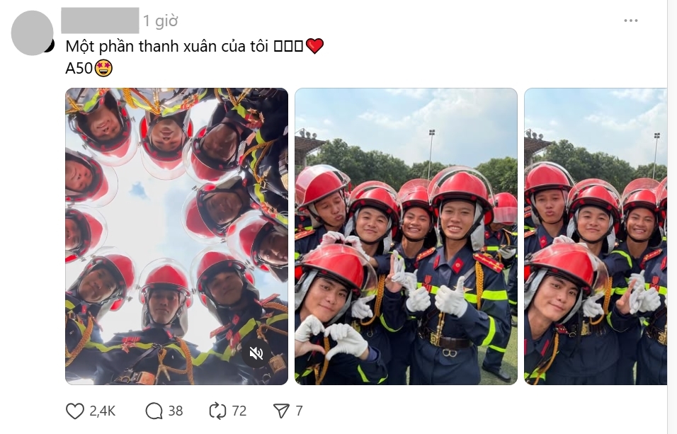Các chiến sĩ tham gia diễu binh, diễu hành 30/4 bắt đầu "xả ảnh" lên MXH: Thanh xuân rực rỡ quá- Ảnh 8.