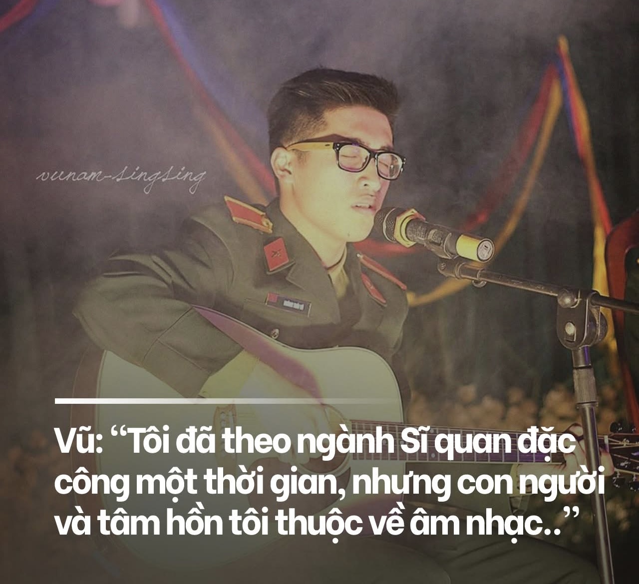 Vbiz có 1 nam ca sĩ tốt nghiệp Học viện Khoa Học Quân Sự Hà Nội, từng làm giảng viên tiếng Anh tại trường Sĩ quan Đặc công- Ảnh 4.