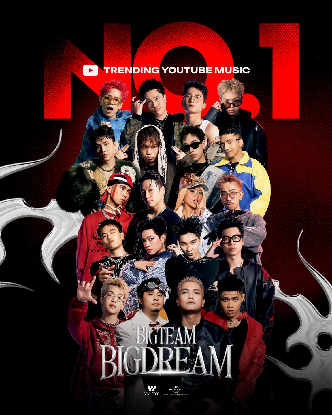 “Bố bự” dẫn cả 20 rapper leo thẳng top 1 trending, bản cypher khủng nhất Việt Nam quá chiến!- Ảnh 6.