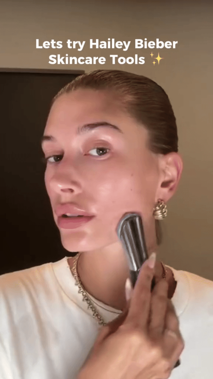 30 triệu lượt xem cách Hailey Bieber chiến thắng hung thần Getty: Hoá ra là mẹo Jennie vẫn dùng, thu nhỏ lỗ chân lông cực đỉnh!- Ảnh 9.