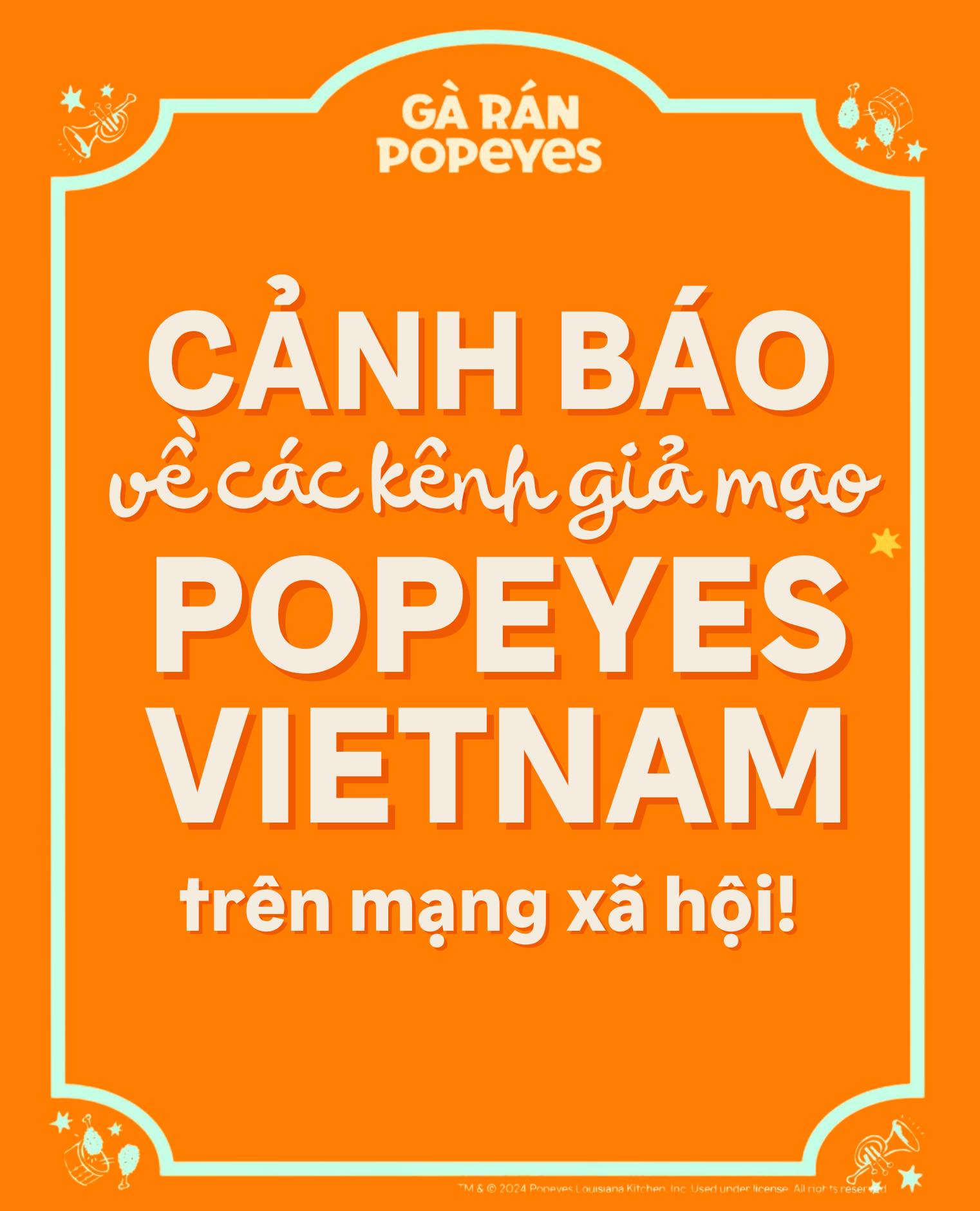 Thêm 1 hãng gà rán phải lên tiếng vì tình trạng giả mạo, mong khách hàng làm ngay việc này- Ảnh 1.