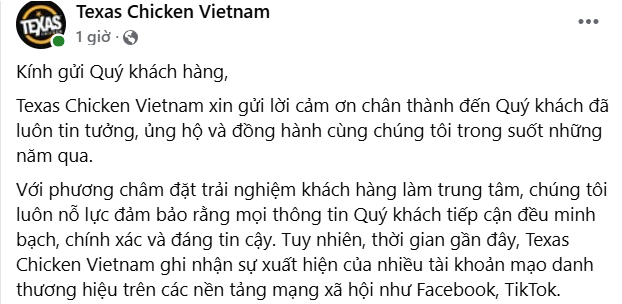 Gà rán KFC, Jollibee, Texas Chicken đồng loạt bị giả mạo thương hiệu, chuyện gì đang xảy ra?- Ảnh 1.
