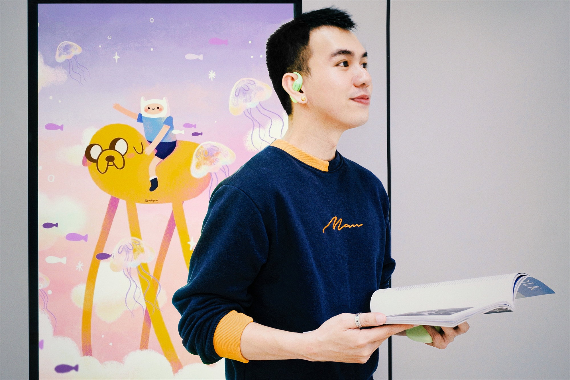 Trải nghiệm mẫu tai nghe độc lạ, vừa nghe nhạc vừa “hóng” được mọi thứ xung quanh!- Ảnh 9.