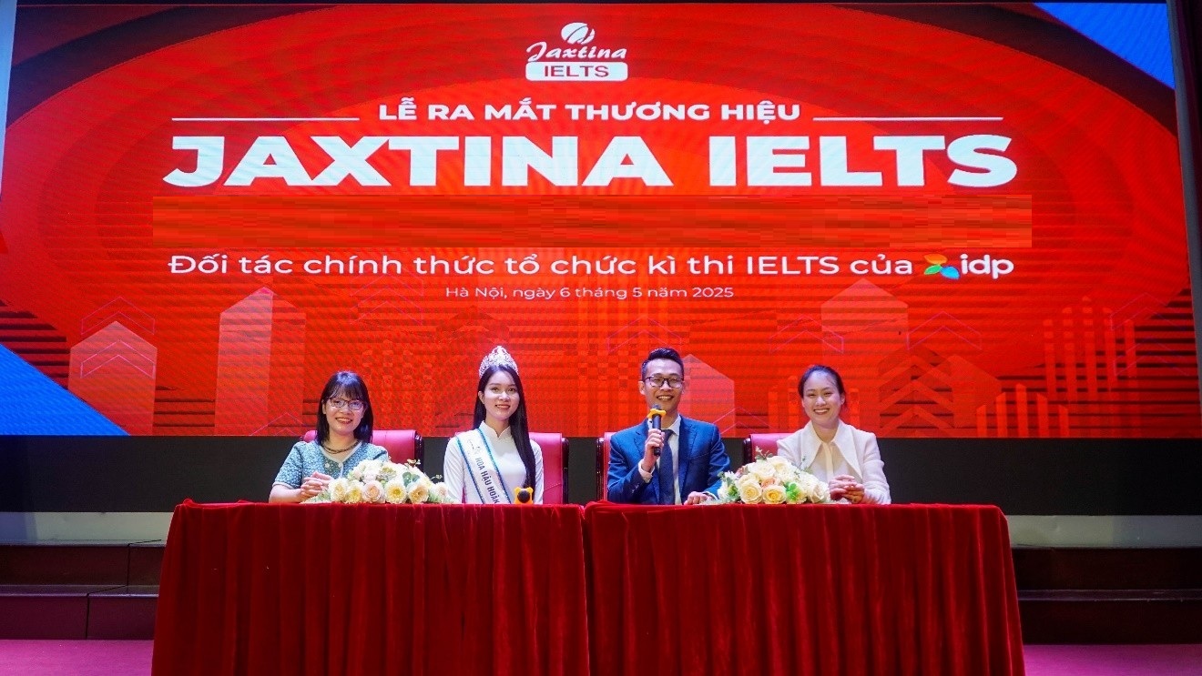 Jaxtina ra mắt thương hiệu Jaxtina IELTS: Khẳng định cam kết 