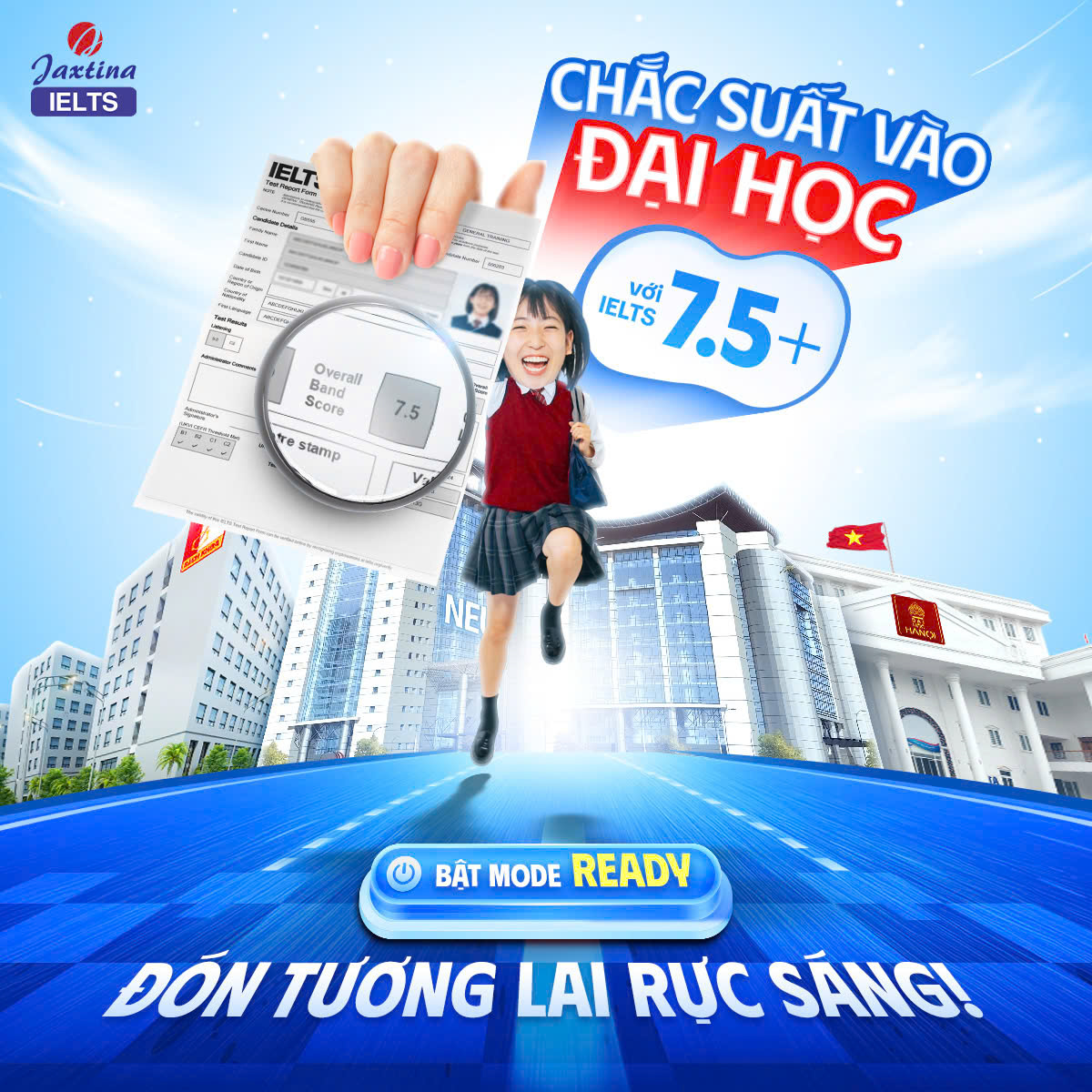 Jaxtina ra mắt thương hiệu Jaxtina IELTS: Khẳng định cam kết 