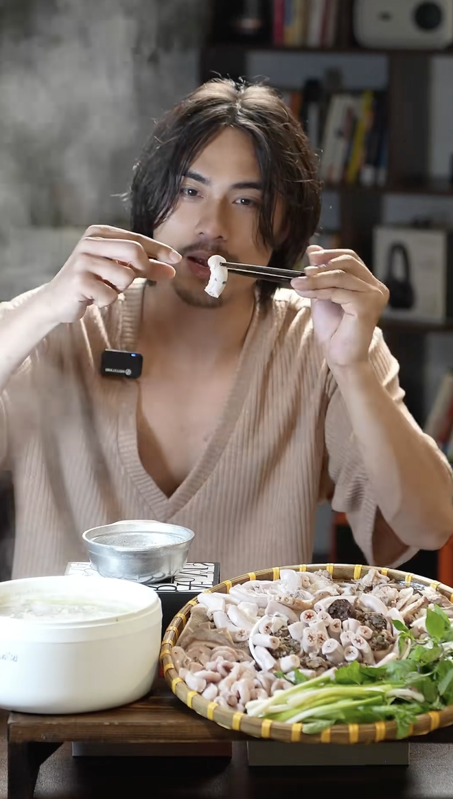 Hàng loạt video ăn lòng se điếu của người nổi tiếng bất ngờ viral trên TikTok, Tina Thảo Thi cũng bị réo tên- Ảnh 7.