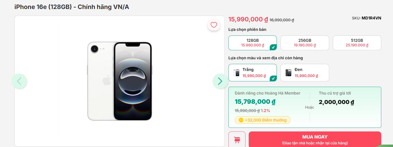 Vừa mới ra mắt, iPhone mới nhất của Apple đã giảm giá tiền triệu- Ảnh 1.