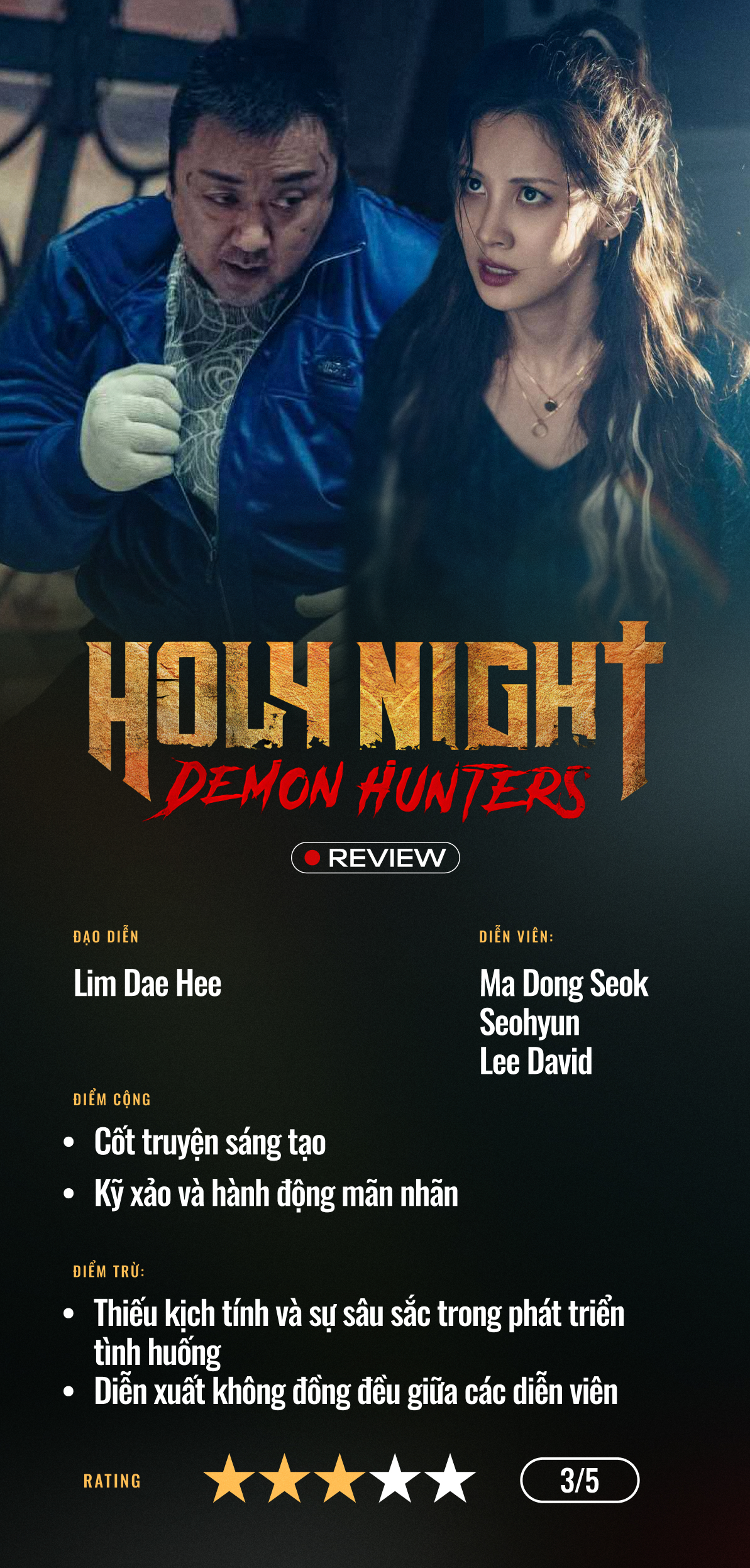 Holy Night: Đội săn quỷ nhưng chưa săn trúng cảm xúc- Ảnh 6. Holy Night: Đội săn quỷ nhưng chưa săn trúng cảm xúc- Ảnh 6.
