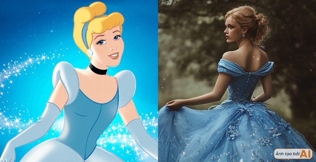 Sốc visual công chúa Disney hoá người thật: Elsa - Lọ Lem cỡ này thì bản gốc phải Sốc visual công chúa Disney hoá người thật: Elsa - Lọ Lem cỡ này thì bản gốc phải