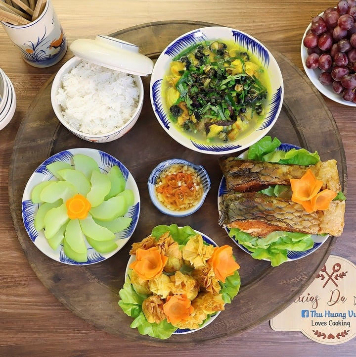 Mẹ đảm Hà Nội gợi ý 40 mâm cơm mùa hè vừa ngon vừa dễ làm- Ảnh 8.