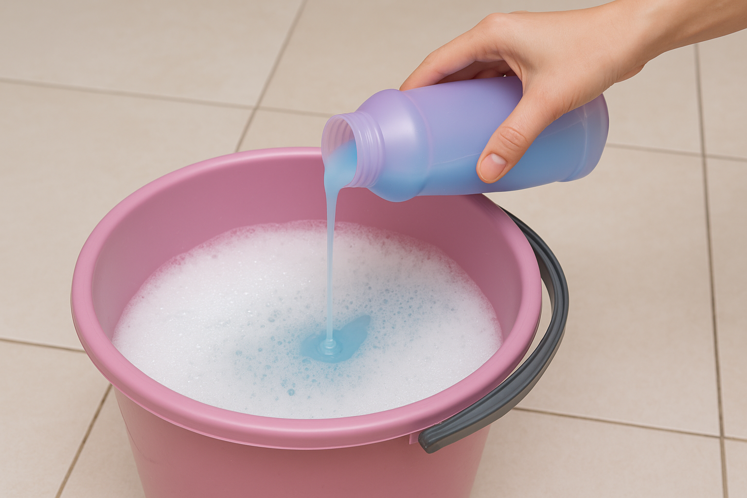 Tôi trộn nước lau sàn với nước xả vải và bất ngờ: Nhà sạch bóng, thơm dịu suốt 2 ngày- Ảnh 1.