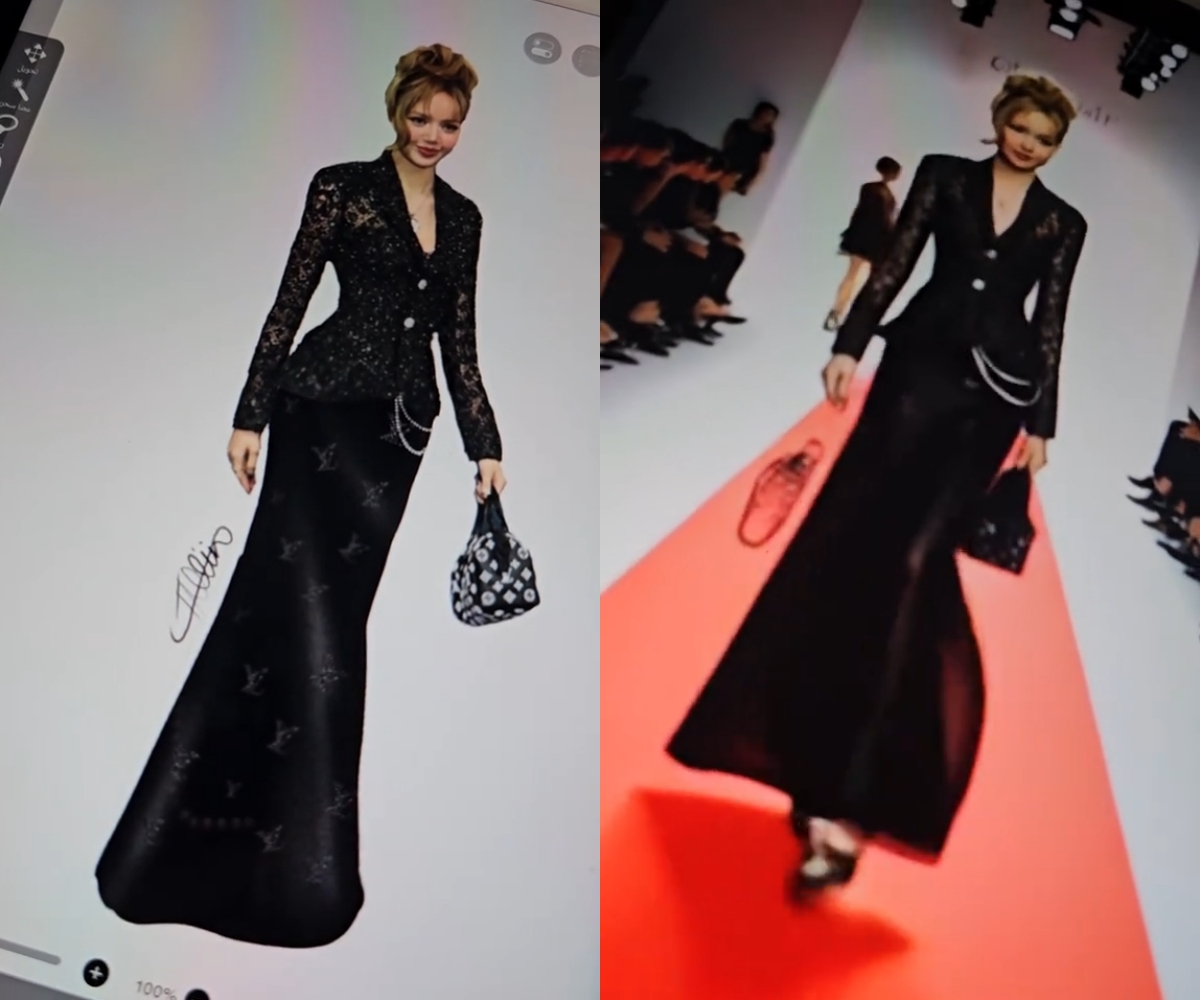 Dân tình rộn ràng "chế ảnh" cho bộ cánh của Lisa tại Met Gala 2025- Ảnh 9.