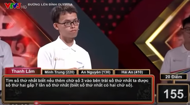 Olympia "làm khó" thí sinh với câu hỏi toán học nghe thôi đã choáng, ai ngờ đáp án lại "dễ hơn lấy lòng"- Ảnh 1.
