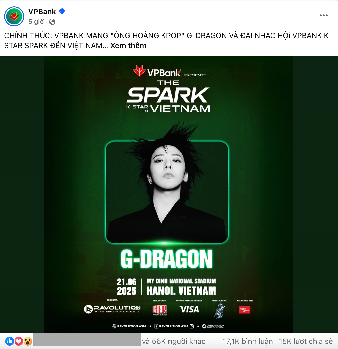 Concert G-Dragon tại Hà Nội:  