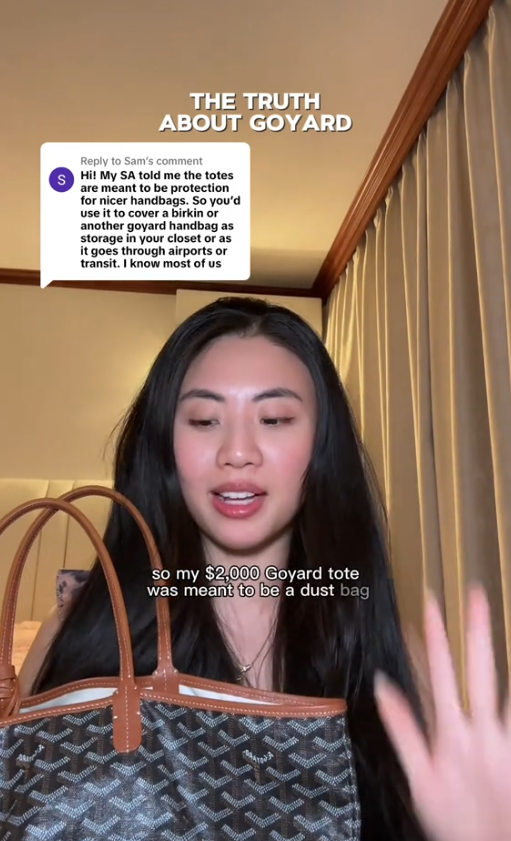 Drama túi Goyard 50 triệu bị chảy màu có cái kết 