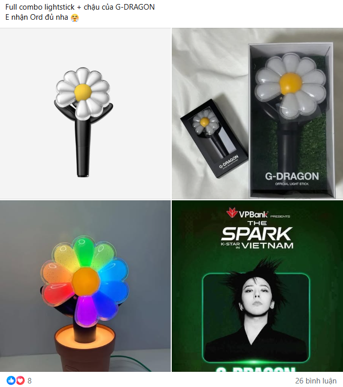 Lightstick G-Dragon phi mã hơn giá vàng, fan Việt điên cuồng MUA!- Ảnh 7.
