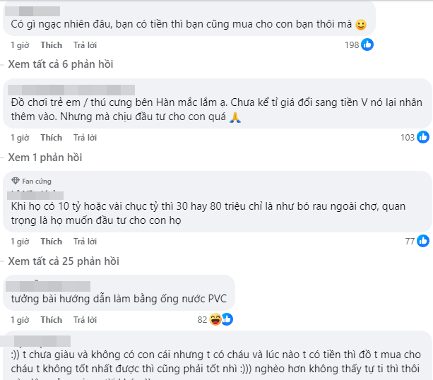 Bộ đồ chơi 80 triệu khiến hội bỉm sữa trên mạng "khẩu chiến": Không hiểu sao lại chi số tiền lớn thế chỉ để mua thú vui cho con?- Ảnh 7.