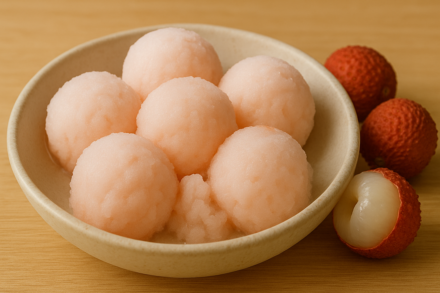 Vải thiều "vượt biên" vào bếp nhà hàng sang: 5 món tráng miệng chuẩn fine dining từ thứ quả dân dã- Ảnh 5.