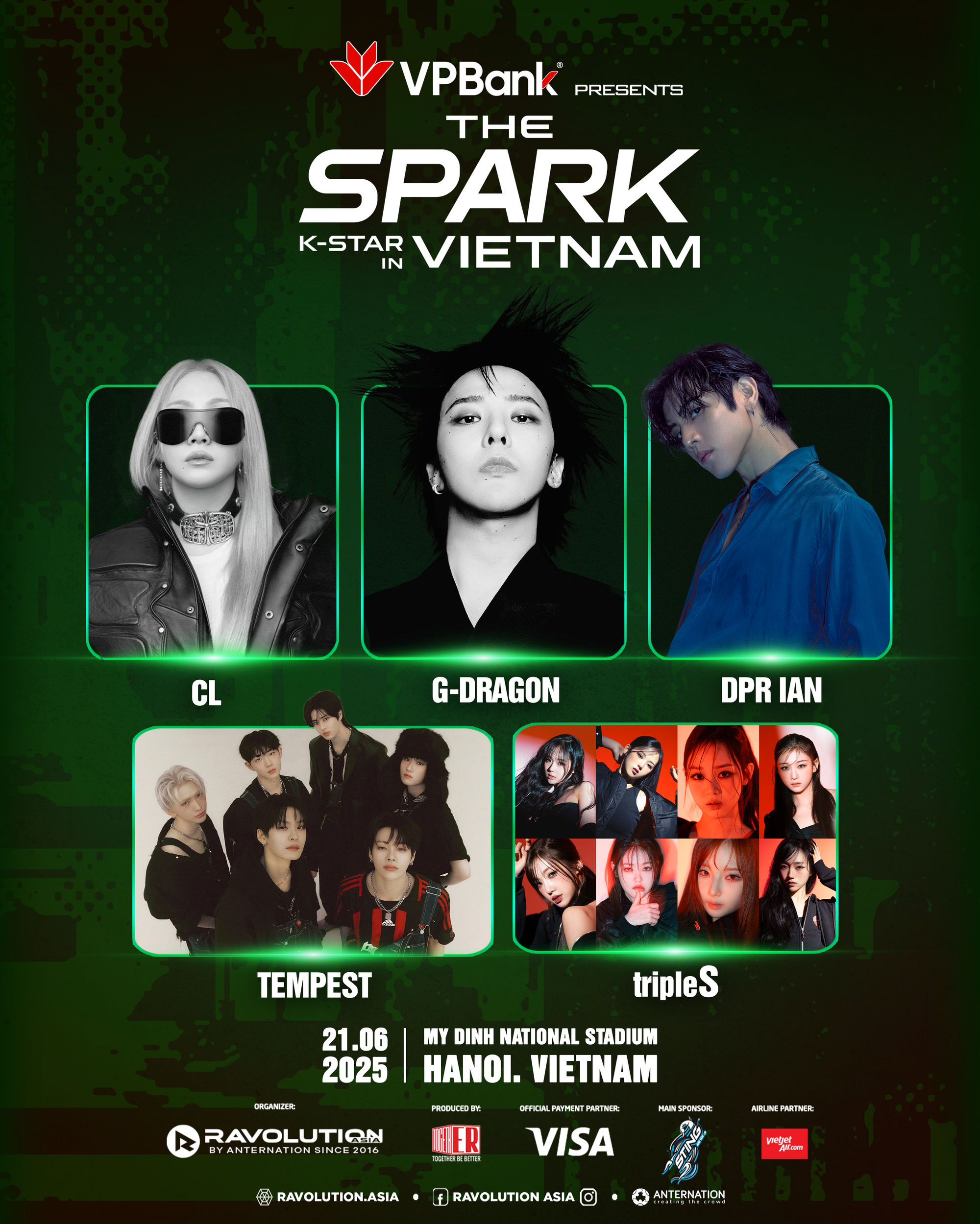 Sau G-Dragon, thêm CL và loạt nghệ sĩ Hàn xác nhận - K-Star Spark in Vietnam Mega Concert 2025 quá hot!- Ảnh 1.