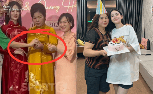 Chu Thanh Huyền chiếm spotlight khi đến SVĐ cổ vũ Quang Hải, xoá tan tin đồn nịnh mẹ chồng hơn mẹ đẻ bằng 1 hành động- Ảnh 3.