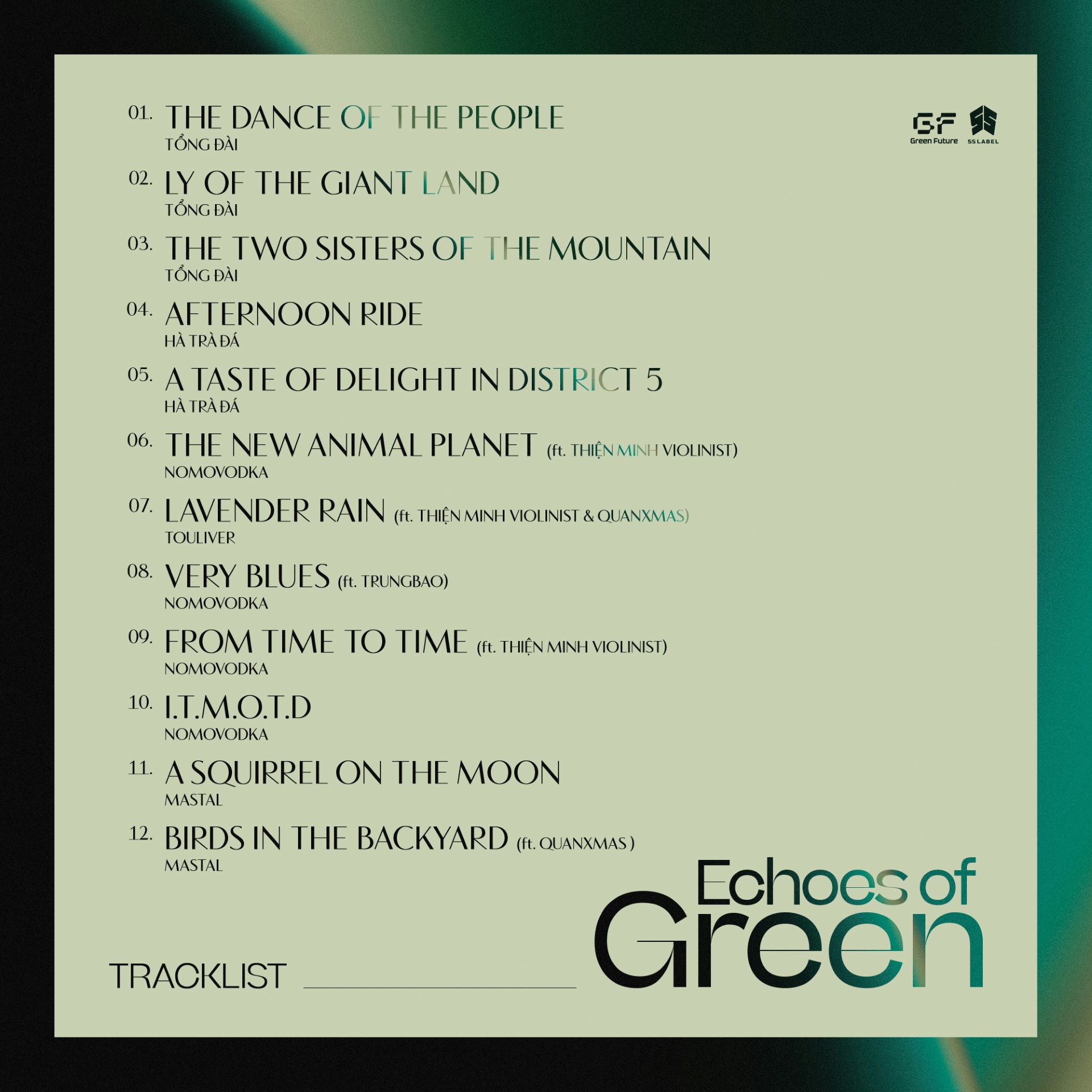 Green Future bắt tay cùng SpaceSpeakers Label ra mắt playlist nhạc xanh cho thế hệ Gen Green- Ảnh 2. Green Future bắt tay cùng SpaceSpeakers Label ra mắt playlist nhạc xanh cho thế hệ Gen Green- Ảnh 2.