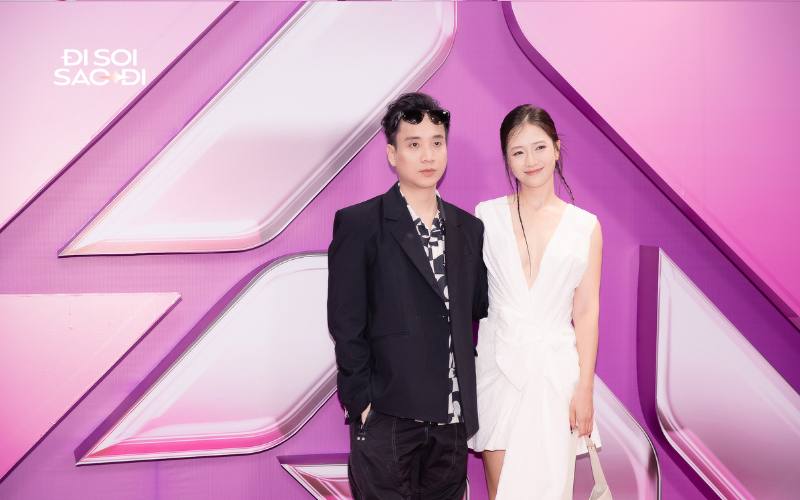 JustaTee tháp tùng bà xã hotgirl cực tình tứ, “dỗi” nói 1 câu khiến Lương Thùy Linh cười sượng trân- Ảnh 4.