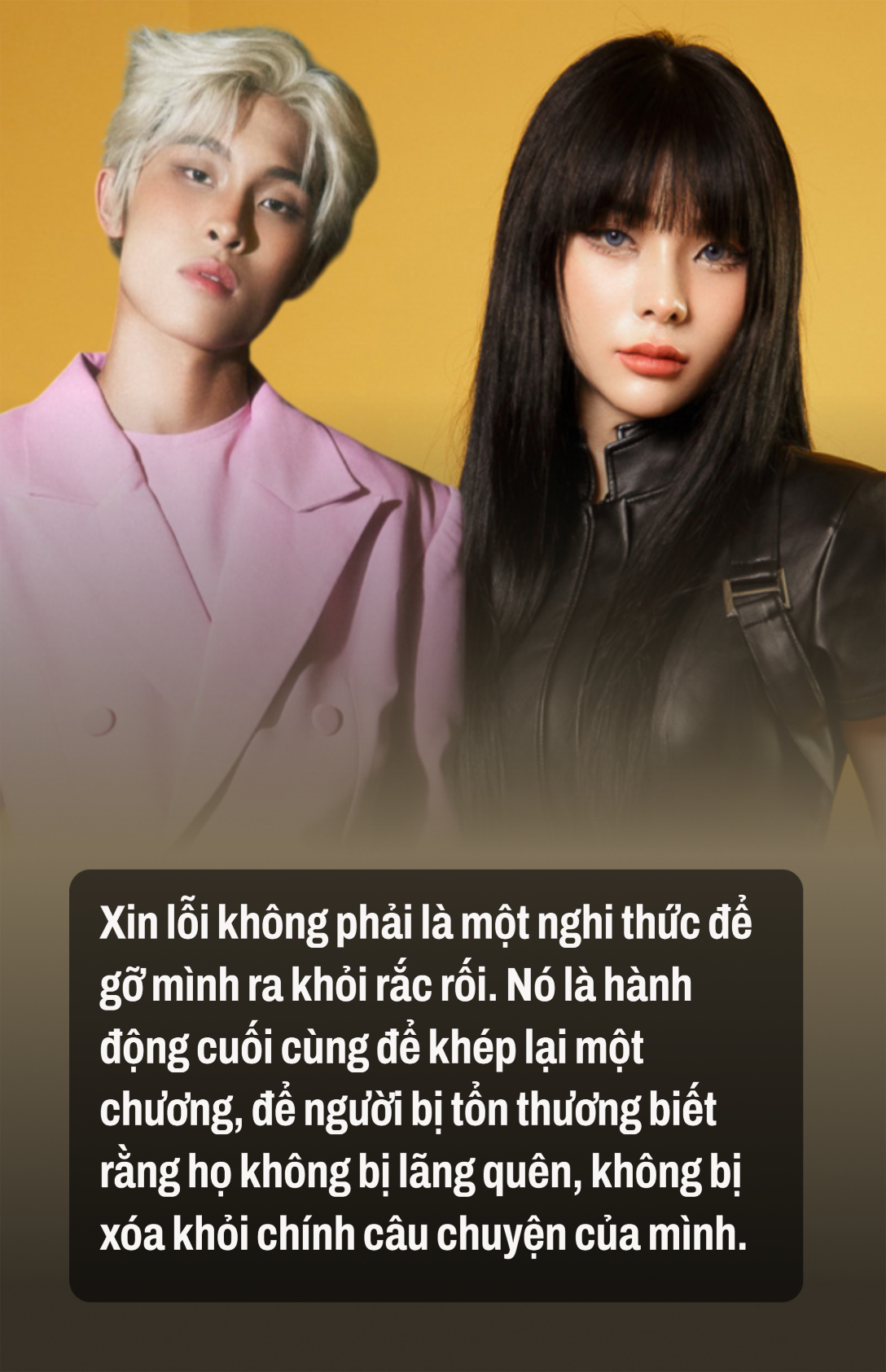 Trên đời này, có một kiểu người như anh W. : Xin lỗi không thiếu chữ nào, nhưng chẳng có chữ nào thật lòng- Ảnh 3.