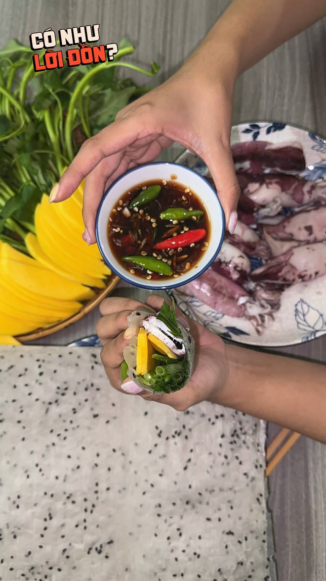 Kiểm chứng mực cuốn rau muống sống: Ăn là hiểu vì sao thành hot trend nhưng cực kỳ Kiểm chứng mực cuốn rau muống sống: Ăn là hiểu vì sao thành hot trend nhưng cực kỳ